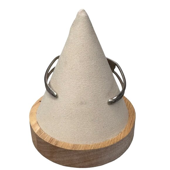 Signed Zuni Vintage Sterling Silver Needlepoint Turquoise Row Cuff Bracelet 925 - Picture 9 of 13